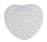 Cufaee Urinal Screen Deodorizer, for Bathrooms Restrooms Large Hole Anti Splash Deodorizer Scented Urinal Screen Mats (White)
