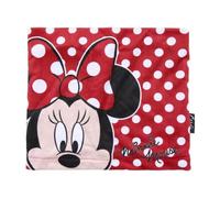 cuffia Tour de Cou Rouge avec Pois Blancs et Dessin Minnie Fille, Rosso