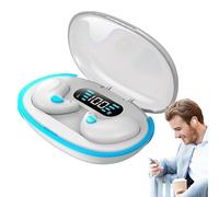 Cuffie Sportive Wireless Auricolari In Ear Con Cancellazione Rumore Design Invisibile Clear Audio Auricolari Portatili Per Lavoro Chiamate Meeting Guida E Attività Sportive