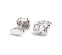 Cufflinks For Men Copper Colors Cute Dress Shirt Cuff Links Wedding Jewelry(XK21S056Silver)
