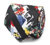 Cufflinks Inc. Cravate pour homme Batman Chaos Stripe sous licence officielle DC Comics, multicolore, 3” (7.62 cm) wide and 59” (149.86 cm) long untied