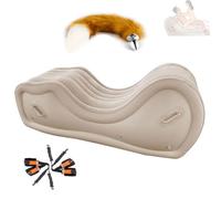 Cugzue Canapé Gonflable Buse à air Double Couche pour Un gonflage Rapide et Une Couverture hermétique sans Fuite,Sofa7