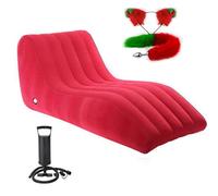 Cugzue Canapé Gonflable Buse à air Double Couche pour Un gonflage Rapide et Une Couverture hermétique sans Fuite,Sofa2
