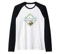 Cuiaba Mato Grosso Brésil Rétro Toucan Vintage Souvenir Manche Raglan