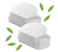 CuiCanfla Lot de 120 coussinets anti-transpiration pour homme et femme - Ajustement parfait contre les taches de transpiration - Protection anti-transpiration - En non-tissé super fin