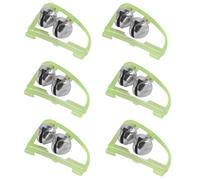 CuiCanfla Lot de 6 cloches pour la pêche de nuit, pour la pêche de nuit, pour la pêche en plein air, la pêche