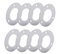 CuiCanfla Lot de 8 protections pour nichoir en acier inoxydable 32 mm pour nichoir pour oiseaux pour l'extérieur