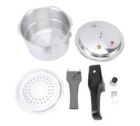 Cuideur en pression CheoTime, Post de conserve à pression en alliage en alliage en alliage en aluminium 3L avec cuisinière de grande capacité à induction électrique
