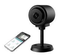 Cuifati 1080p Mini Caméra HD pour la sécurité Intérieure, Caméra Rechargeable WiFi sans Fil avec Une Lentille Grand Angle de 130 °, Mini Nanny Cam pour la Maison, Le Bureau, Le bébé et