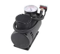 Cuifati 12V Pompe à Air pour Voiture, Affichage à Cadran, Coque ABS | Gonfleur de pneus Portable avec jeu de buses, résistant aux rayures, pour voitures, motos, vélos, bateaux en caoutchouc,
