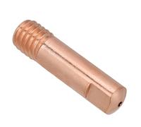 Cuifati 20 Embouts de Contact en Cuivre 1,0 Mm pour Torche de Soudage MIG, Compatibles avec Binzel 15AK - Cuivre Rouge Durable, Consommables de Soudage Faciles à Monter (0.8)