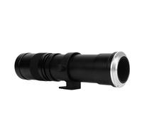 Cuifati 420 à 800 Mm F8.3 à F16 Témisme de Téléobjectif Zoom, Lentille de Mise au Point Manuelle Verre Optique en Verre Toute Construction en Métal, pour la Caméra sans Miroir RF Mount (Black)
