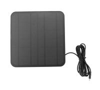 Cuifati 6V 5W Panneau Solaire Chargeur, IP65 Étanche 360° Rotatif pour | Port de type C, batterie de qualité A, résistante à la poussière et au gel, compatible avec la caméra