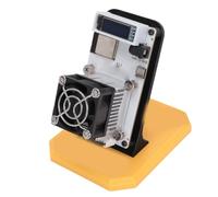 Cuifati Accueil Crypto Miner, Bitcoin Mining Machine 1.2TH/s Open Source BTC Miner avec WiFi, Support, Alimentation pour Un Usage Domestique (Prise UE)