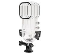 Cuifati Action Camera Pite Case pour X3 147 Pieds Proof de Boîtier sous-Marin avec Un Objectif en Verre trempé 98% de Transparence comme Enrobage de la dureté de 5 Heures pour Le Ski de