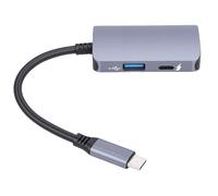 Cuifati Adaptateur de Lunettes USB C vers AR 2 en 1 Adaptateur de Lunettes USB C vers AR de Charge de avec Sortie Vidéo 4K 60 Hz Charge PD 65 W
