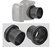 Cuifati Adaptateur de Télescope T2 pour Télescope de 2 Pouces pour Monter Une Caméra, Construction Entièrement Métallique, Réduit la Réflexion, Ajustement Précis et Connexion Solide, Adaptateur