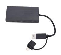 Cuifati Adaptateur USB C vers Dual HD, Répartiteur USB 3.0 Prend en Charge L'affichage étendu 4K 2K avec Câble Hybride pour 3 4 USB4, pour Station de Travail PC Portable