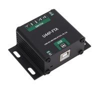 Cuifati Adaptateur USB vers RS485 RS422, Convertisseur isolé en Alliage | Adaptateur de qualité industrielle avec indicateurs LED, pour une communication de signal stable, affichage de l\'état LED,