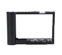 Cuifati Aluminum Alloy Camera Cage pour S9, avec Cold Shoe Mount | Plaque à dégagement rapide avec trous filetés de 1/4 et 3/8 pouces, pour piste de style Arca, plate-forme vidéo légère