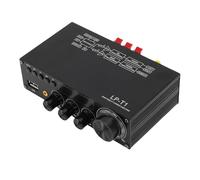 Cuifati Amplificateur Stéréo 2.1 Canaux, Récepteur Amplificateur/Caisson de Basses Numérique HiFi Bluetooth 5.1 avec Télécommande, pour Home Cinéma, karaoké et Enceintes passives. (Prise UE)