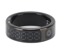 Cuifati Anneau Intelligent pour Femmes Hommes, IP68 Proof de Tracker de Fitness Portable à L'épreuve de l'eau avec Geste contrôlé, Suivi du Sommeil du Moniteur de santé carré (#13)