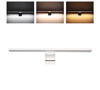 Cuifati Barre Lumineuse pour Moniteur D'ordinateur, 3 Lumières LED de Moniteur Couleur (2900/4000/5000K) avec Interrupteur Tactile en Continu, Type C pour Les Jeux et Le Travail (White)