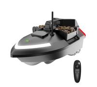 Cuifati Bateau télécommandé, Double Moteurs RC Smart Fish Finder Bateaux Télécommandés 500 M Bateau D'appât de Pêche Bateau d'alimentation de Pêche Automatique Bateaux de Course Rapides