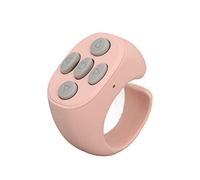 Cuifati Bluetooth 5.3 Smart Ring Controller Télécommande sans Fil Tourneur de Page pour, Défilement Vidéo, Livre électronique, Bouton d'obturation Selfie, Rechargeable 30 MAh, Compatible iOS 15.0