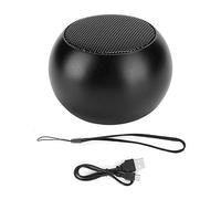 Cuifati BM3D Aluminium Noir Portable Hi-FI Stéréo Bluetooth Haut-Parleur Corps Compact Son Clair Appel Mains Libres Haut-Parleur Boîte TWS en Aluminium sans Fil Stéréo Bluetooth Haut-Parleur