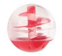 Cuifati Boule Distributrice de Friandises pour Chat avec Bouche de Fuite Réglable, Mangeoire Lente Interactive pour Animaux de Compagnie pour Le Contrôle du Poids, Jouet Puzzle pour l'entraînement de