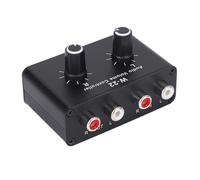 Cuifati Bouton de Contrôle du Volume 3,5 Mm - Ajusteur de Balance pour écouteurs, écouteurs, Appareils de Niveau Ligne, Boîtier en Alliage D'aluminium, Petit Bouton atténuateur.