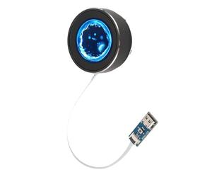 Cuifati Bouton Rotatif Circulaire Rond de 1,3 Pouces, écran Tactile Capacitif Rond 320 X 240, Module LCD Série IPS, Panneau D'affichage, Touche de Commutation pour Le Contrôle de la