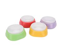 Cuifati Boutons de Communication pour Chien, Enregistrement Vocal 30 S, Boutons Parlants pour Chiens, Buzzers de Réponse Enregistrables, Buzzer de Dressage pour Animaux de Compagnie, Jouet pour