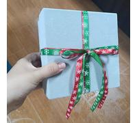 Cuifati Box du Nouvel An en Velours Rouge de Luxe pour le Décor et le Stockage de la Saison Festive (10)