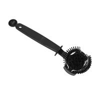Cuifati Brosse de Nettoyage de Tête d'extraction de Machine à café Amovible pour Tête d'infusion - Outil de Nettoyage de Machine à café Semi-automatique avec Cuillère à Poudre de Queue, Blocage de