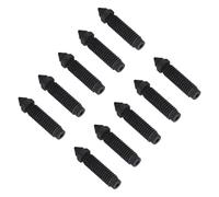 Cuifati Buse en Acier trempé Durable de 0,4 Mm pour Imprimante 3D Carbon, Buse Hotend de Haute Précision pour une Extrusion en Douceur, Paquet de 10 pour un Remplacement Rapide