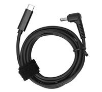 Cuifati Câble Adaptateur d'alimentation de Type C Mâle à Rapide vers 4,0 X 1,35 Mm, Longueur 150 Cm, Prend en Le Chargeur PD 45 W/65 W/90 W, et Flexible
