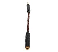 Cuifati Câble Adaptateur pour écouteurs Femelle équilibré de 4,4 Mm vers Mâle de 2,5 Mm, Cordon de Son pour Casque Portable de 5, Pouces, Prise Plaquée Or, Fil de Cuivre Monocristallin pour Casque