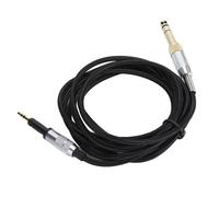 Cuifati Câble Auxiliaire enroulé HD598 de Remplacement pour SennheiserHD598 HD599 HD569 HD579 HD558 HD518 HD515, Câble Audio pour Casque avec Adaptateur 2,5 Mm, 2 M de Long
