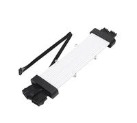 Cuifati Câble d'alimentation ARGB, Bande Lumineuse en Silicone 120 LED pour Carte Graphique 2x8 Broches avec Effet Météore 3D Lueur Latérale Extension de Câble GPU ARGB Lumière Néon pour Boîtier PC