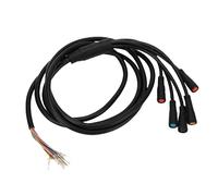 Cuifati Câble de Scooter, Haute efficacité Antifreging Electric Scooter Cable Power Câble pour Les Haut-parleurs