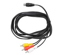 Cuifati Câble DIN 8 Broches vers 3, Câble Flexible en PVC de qualité Supérieure Résistant aux Rayures avec Transmission de Signal Claire, pour Instruments de Musique, équipement