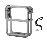 Cuifati Cage pour Appareil Photo, Cadre de Protection en Métal avec Sabot Froid et Support à Vis 1/4" pour Caméra d'action Nano, Photographie Horizontale et Verticale, Ouverture Rapide à
