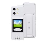 Cuifati Caméra Corporelle 2K, Caméra Portée par la Police de 32 Go avec Enregistrement Audio et Vidéo, Objectif Rotatif à 180°, écran Couleur de 1,5 Pouces et Support de Cyclisme