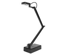 Cuifati Caméra de Documents et Webacam USB, Visualiseur de Webcam Pliable 4K Ultra HD pour Format A3 avec Lumière LED, Mise au Point Automatique 30 Ips, Caméra Doc Rotative à 360 ° pour