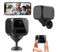 Cuifati Caméra de sécurité Cellulaire 4G LTE, Caméra de Surveillance Intérieure WiFi Bidirectionnelle pour la sécurité de la Maison, Carte SIM et SD Non Incluses, Vision Nocturne 1080p,