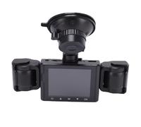 Cuifati Caméra de Tableau de Bord 4K 4 Canaux Avant, Arrière et des Deux Côtés, Moniteur à Couverture Complète 1080p, Caméra de Voiture Portable avec Vision Nocturne et Enregistrement en