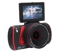 Cuifati Caméra Numérique 4K pour la Photographie, Caméra de Vlogging Automatique 64MP avec écran D'affichage HD de 3 Pouces, Point de Zoom Optique 18x et Tirez Camara pour Les (Black)