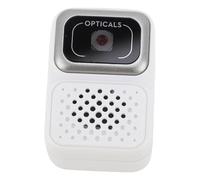 Cuifati Caméra Rétro Numérique Compacte, Caméra clé 3 Filtres CMOS HD 1080p. Système de Mesure pour Les Tests d'enregistrement (White)